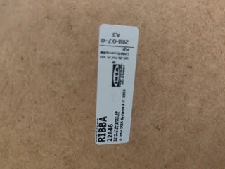 2×15€Cuadro Ikea Marco Blanco