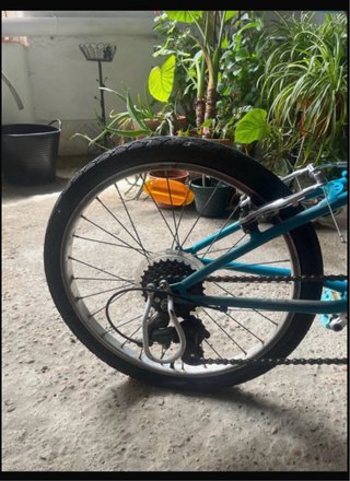 Bicicleta infantil B'TWIN azul