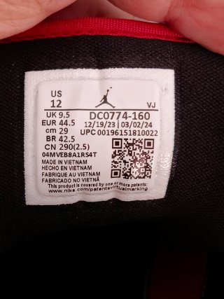 Jordan 1 Low Talla 44.5