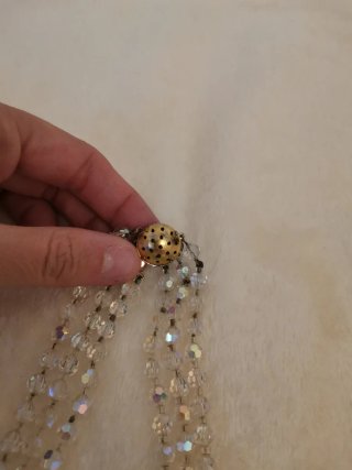 Collar vintage cristal de roca