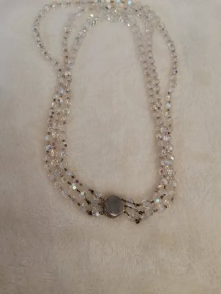 Collar vintage cristal de roca