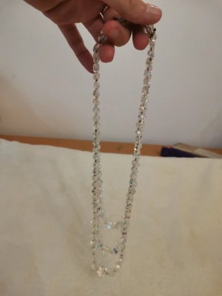 Collar vintage cristal de roca