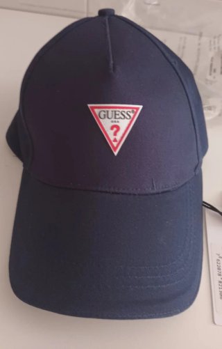 Gorra Guess Azul Marino Nueva con Etiquetas