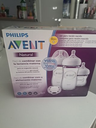 Set Biberones Philips Avent Natural 0m+