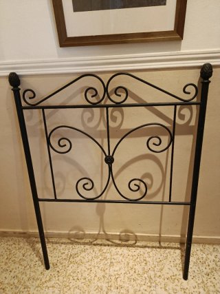 Cabecero de forja para cama de 90