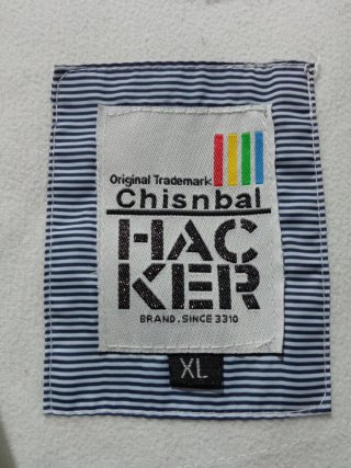 Chaqueta con capucha bicolor