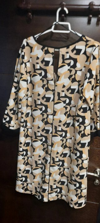 Vestido Zara estampado