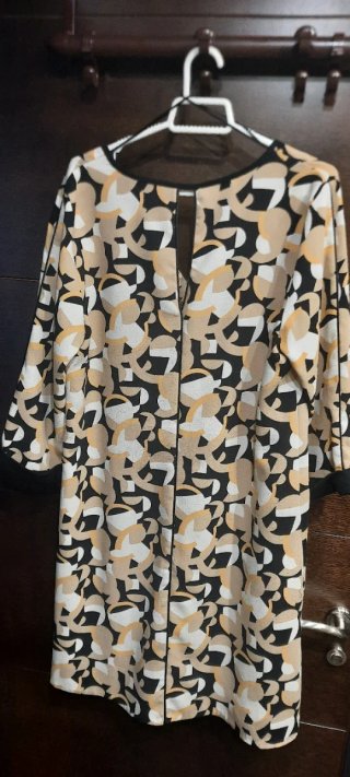 Vestido Zara estampado