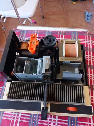 Proyector Diapositivas Beige/Negro