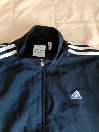 Chaqueta chándal Adidas negra