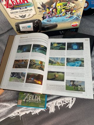 Wii U 32GB Edición Limitada Zelda + Botw