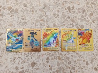 Cartas Pokémon VMAX V ASTRO GX Metálicas NUEVAS