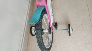 Bicicleta per Bambina Viola con Ruote da 14 Pollici