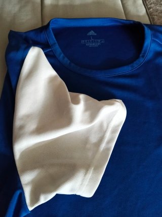 T-shirt Adidas Homem L Azul