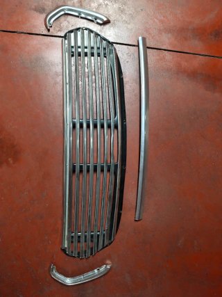 Parrilla Mini Cooper Clásico Cromada