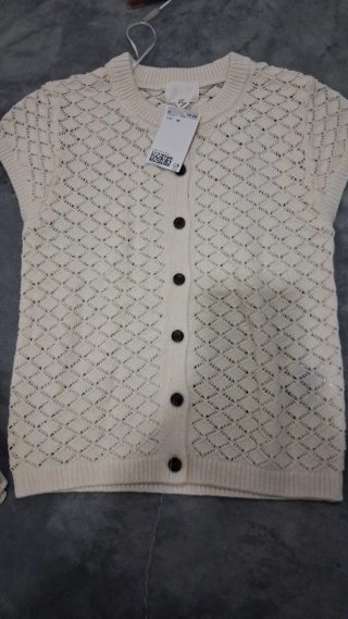 Blusa H&M Verano Beige Talla XS