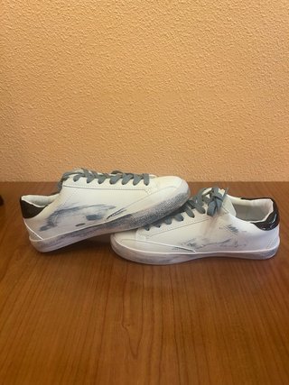 Golden Goose Sneakers Blancas con Estrella Negra