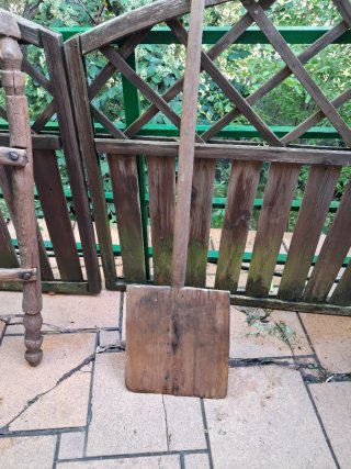 Pala de labranza antigua
