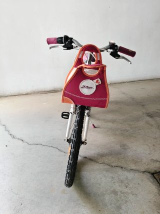 Bicicleta infantil rosa