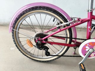 Bicicleta infantil rosa