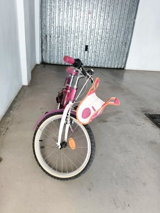 Bicicleta infantil rosa