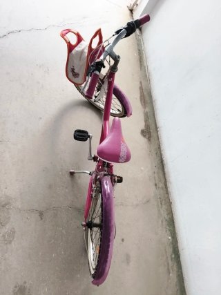 Bicicleta infantil rosa