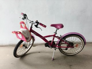Bicicleta infantil rosa