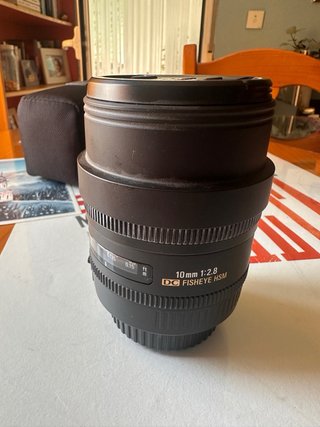 Sigma Fisheye 10mm 1:2.8 Canon