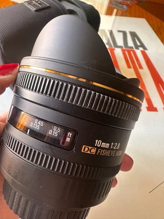 Sigma Fisheye 10mm 1:2.8 Canon