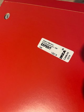 Puerta Roja para Estantería Expedit IKEA