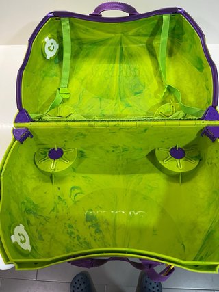 Maleta Trunki Infantil Verde