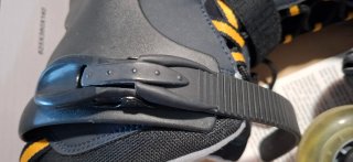 Patines K2 Negro/Amarillo Uso 2 Veces Talla 44,5