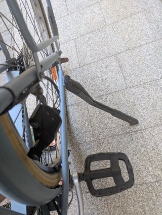 Bicicleta Urbana Decathlon Azul