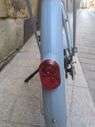 Bicicleta Urbana Decathlon Azul