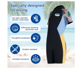 Traje Neopreno Buceo Corto Infantil