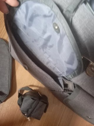 Bolso Maternal Gris
