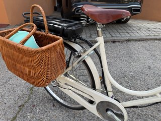 Bicicleta Italiana Paseo Mujer Clásica Anita