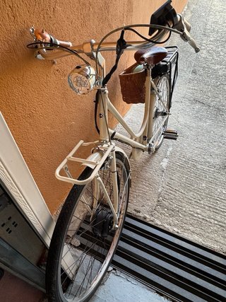 Bicicleta Italiana Paseo Mujer Clásica Anita