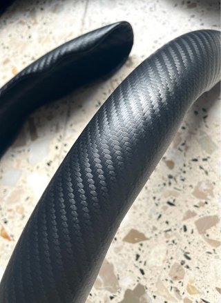 Protector Volante Fibra Carbono Coche