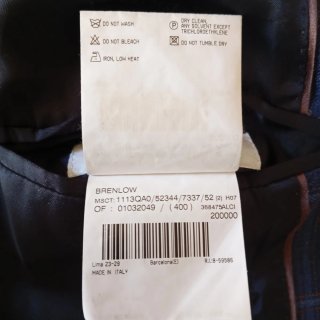 Chollo Americana de lujo Burberry Talla 52