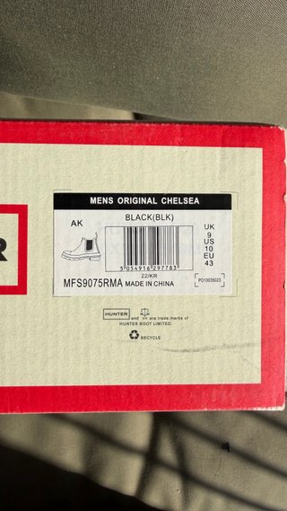 Botas Agua Hunter Chelsea
