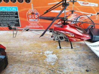 Lote 2 Helicópteros RC Copter Eagle