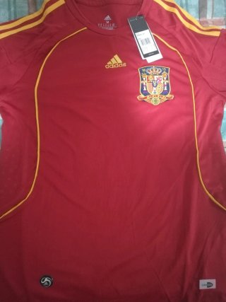 Camiseta España Euro 2008 Adidas Roja