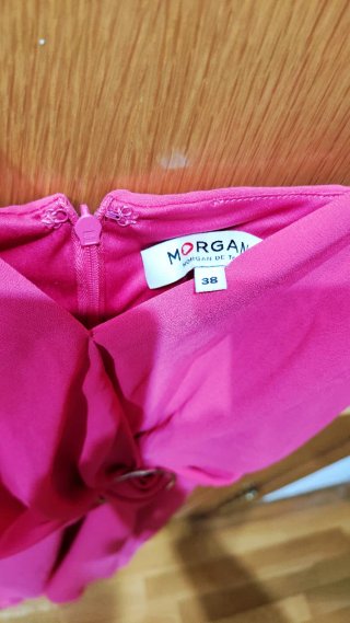 Vestido fucsia Morgan Talla 38
