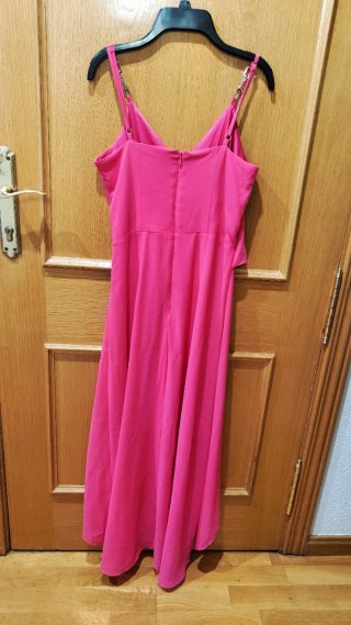 Vestido fucsia Morgan Talla 38