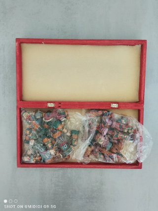 Ajedrez de colección figuras mayas