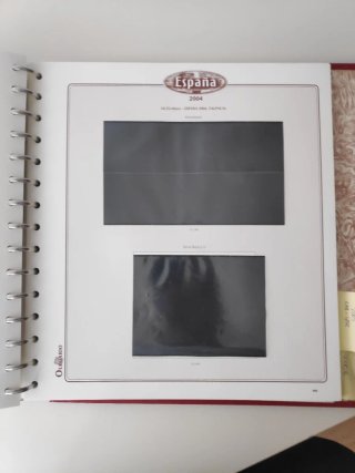 Hojas Olegario Sellos España 2002-2006 leer