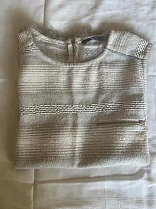 Blusa Elogy Talla M Color Crudo