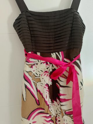 Vestido señora estampado floral