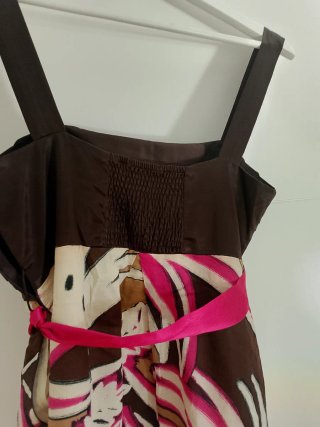 Vestido señora estampado floral